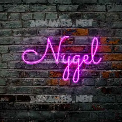 nygel in Pink Neon style - 3D name wallpaper nygel in Pink Neon style - 3D name wallpaper