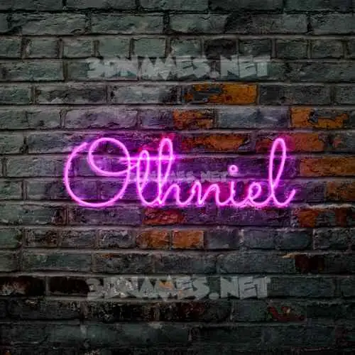 othniel in Pink Neon style - 3D name wallpaper othniel in Pink Neon style - 3D name wallpaper