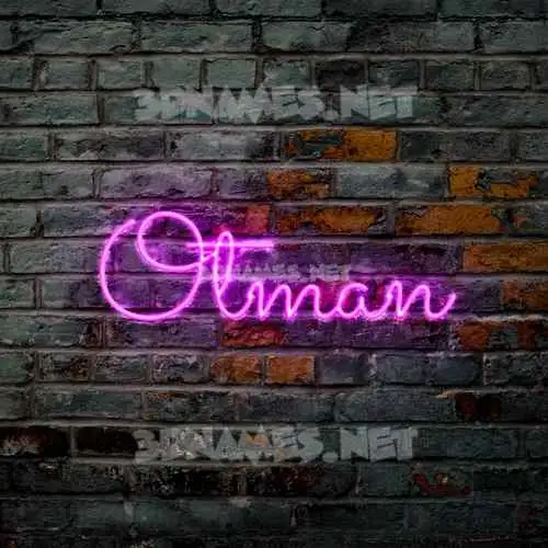 otman in Pink Neon style - 3D name wallpaper otman in Pink Neon style - 3D name wallpaper