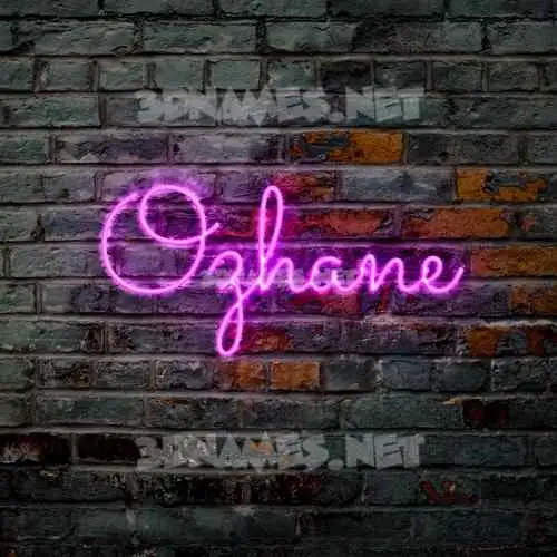 ozhane in Pink Neon style - 3D name wallpaper ozhane in Pink Neon style - 3D name wallpaper
