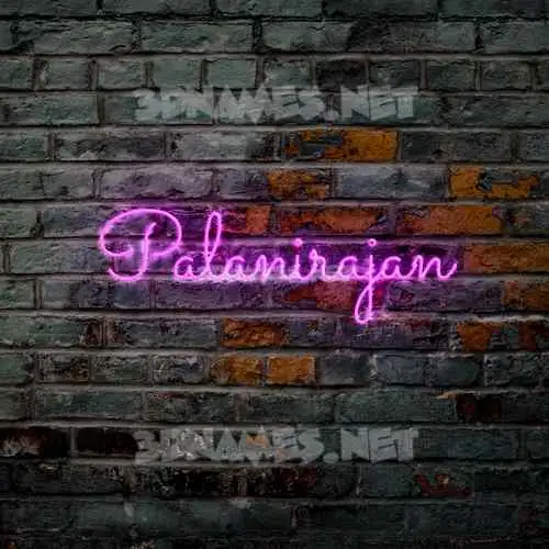 palanirajan in Pink Neon style - 3D name wallpaper palanirajan in Pink Neon style - 3D name wallpaper