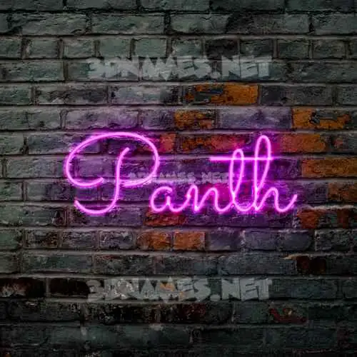 panth in Pink Neon style - 3D name wallpaper panth in Pink Neon style - 3D name wallpaper
