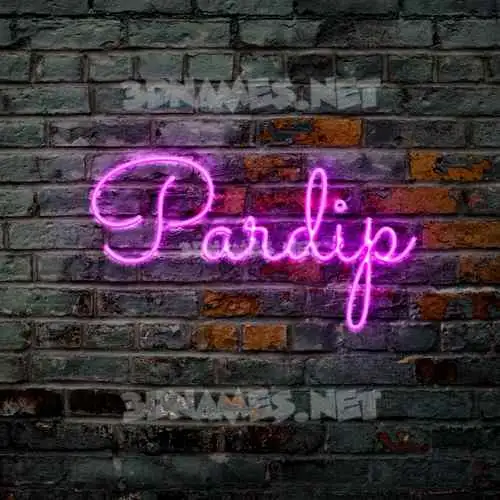 pardip in Pink Neon style - 3D name wallpaper pardip in Pink Neon style - 3D name wallpaper