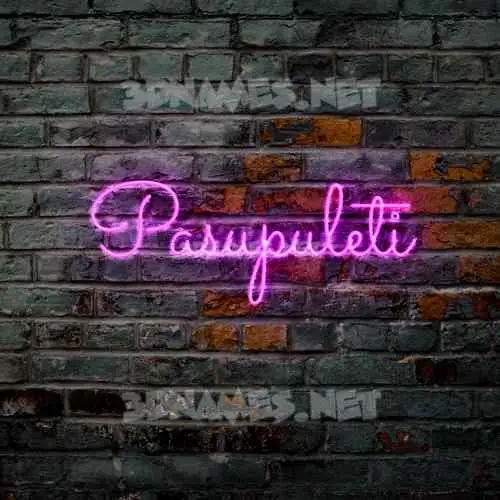 pasupuleti in Pink Neon style - 3D name wallpaper pasupuleti in Pink Neon style - 3D name wallpaper