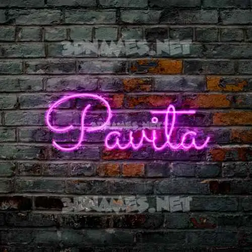 pavita in Pink Neon style - 3D name wallpaper pavita in Pink Neon style - 3D name wallpaper