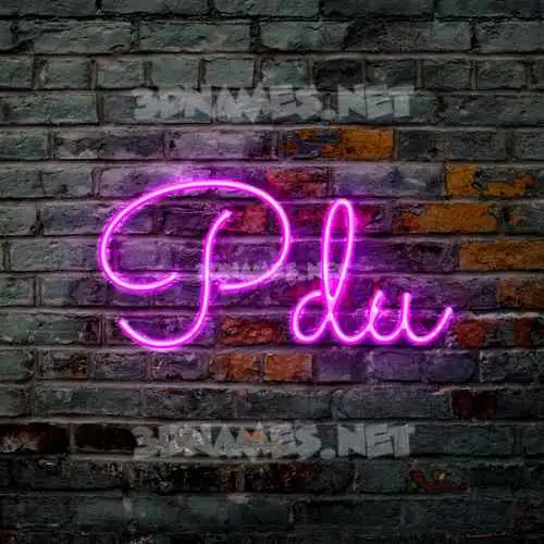pdu in Pink Neon style - 3D name wallpaper pdu in Pink Neon style - 3D name wallpaper