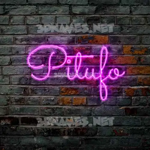 pitufo in Pink Neon style - 3D name wallpaper pitufo in Pink Neon style - 3D name wallpaper