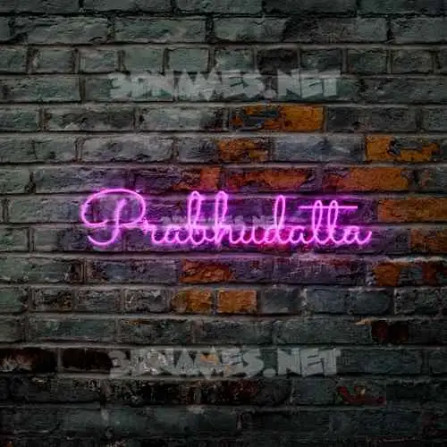 prabhudatta in Pink Neon style - 3D name wallpaper prabhudatta in Pink Neon style - 3D name wallpaper