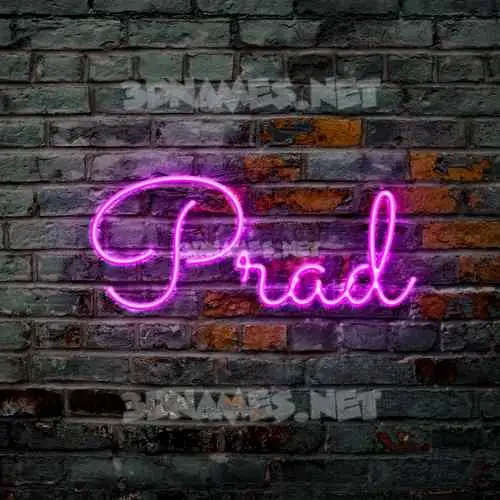 prad in Pink Neon style - 3D name wallpaper prad in Pink Neon style - 3D name wallpaper