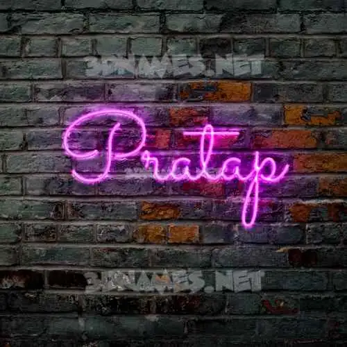 pratap in Pink Neon style - 3D name wallpaper pratap in Pink Neon style - 3D name wallpaper