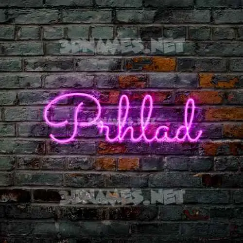 prhlad in Pink Neon style - 3D name wallpaper prhlad in Pink Neon style - 3D name wallpaper