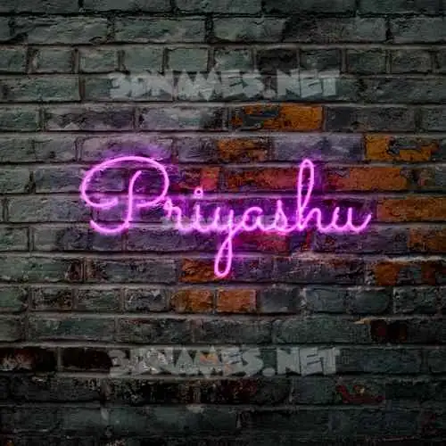 priyashu in Pink Neon style - 3D name wallpaper priyashu in Pink Neon style - 3D name wallpaper