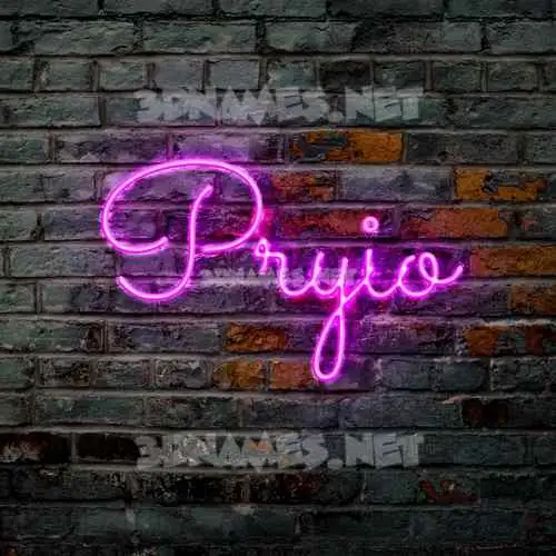pryio in Pink Neon style - 3D name wallpaper pryio in Pink Neon style - 3D name wallpaper