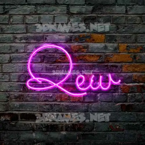 qew in Pink Neon style - 3D name wallpaper qew in Pink Neon style - 3D name wallpaper