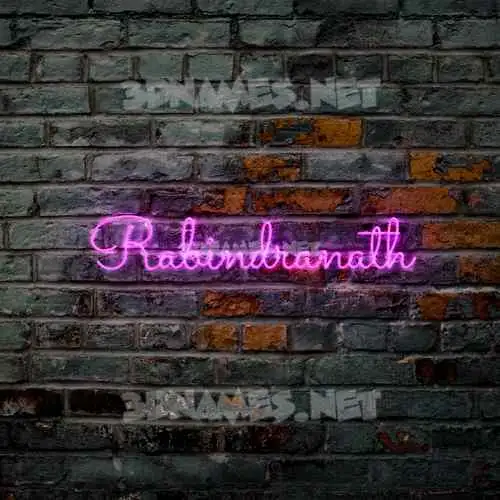 rabindranath in Pink Neon style - 3D name wallpaper rabindranath in Pink Neon style - 3D name wallpaper