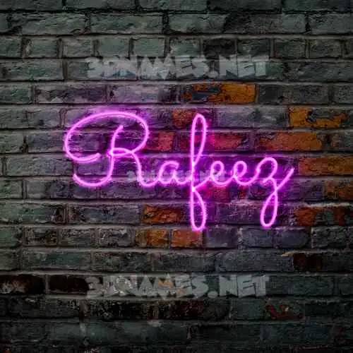 rafeez in Pink Neon style - 3D name wallpaper rafeez in Pink Neon style - 3D name wallpaper