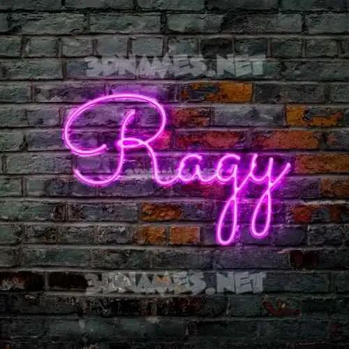 ragy in Pink Neon style - 3D name wallpaper ragy in Pink Neon style - 3D name wallpaper