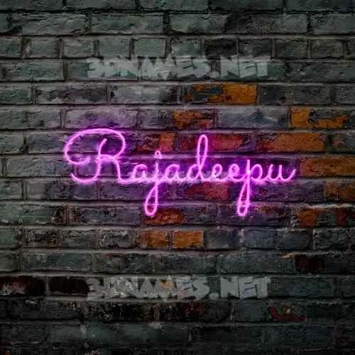 rajadeepu in Pink Neon style - 3D name wallpaper rajadeepu in Pink Neon style - 3D name wallpaper