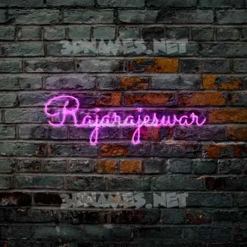 rajarajeswar in Pink Neon style - 3D name wallpaper rajarajeswar in Pink Neon style - 3D name wallpaper