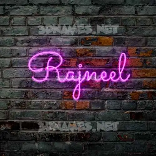 rajneel in Pink Neon style - 3D name wallpaper rajneel in Pink Neon style - 3D name wallpaper