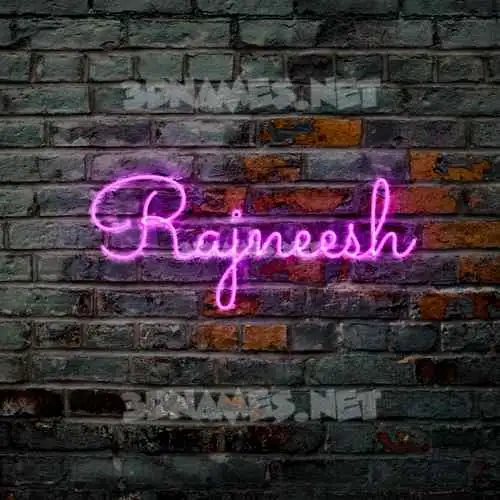 rajneesh in Pink Neon style - 3D name wallpaper rajneesh in Pink Neon style - 3D name wallpaper