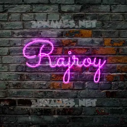 rajroy in Pink Neon style - 3D name wallpaper rajroy in Pink Neon style - 3D name wallpaper