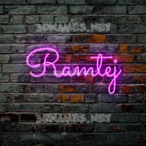 ramtej in Pink Neon style - 3D name wallpaper ramtej in Pink Neon style - 3D name wallpaper