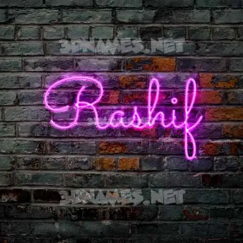 rashif in Pink Neon style - 3D name wallpaper rashif in Pink Neon style - 3D name wallpaper
