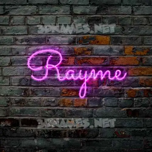 rayme in Pink Neon style - 3D name wallpaper rayme in Pink Neon style - 3D name wallpaper