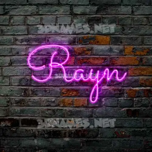rayn in Pink Neon style - 3D name wallpaper rayn in Pink Neon style - 3D name wallpaper