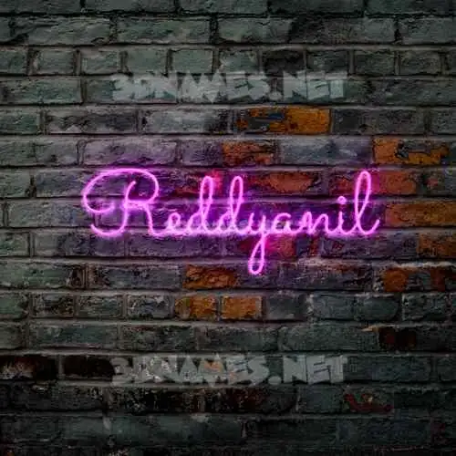 reddyanil in Pink Neon style - 3D name wallpaper reddyanil in Pink Neon style - 3D name wallpaper