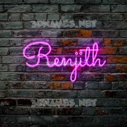 renjith in Pink Neon style - 3D name wallpaper renjith in Pink Neon style - 3D name wallpaper