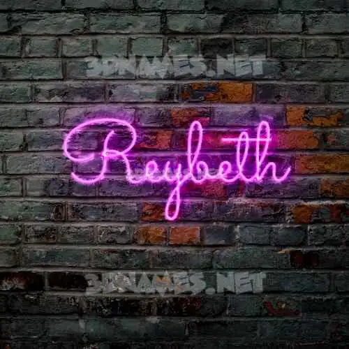 reybeth in Pink Neon style - 3D name wallpaper reybeth in Pink Neon style - 3D name wallpaper