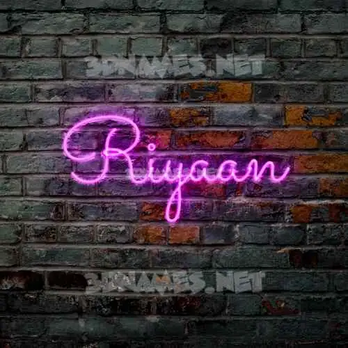 riyaan in Pink Neon style - 3D name wallpaper riyaan in Pink Neon style - 3D name wallpaper