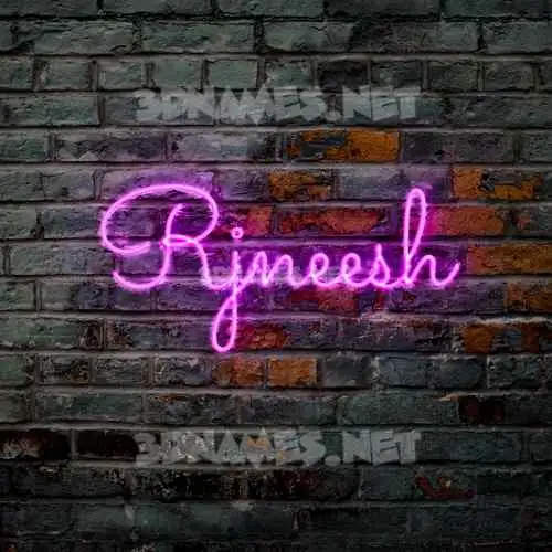 rjneesh in Pink Neon style - 3D name wallpaper rjneesh in Pink Neon style - 3D name wallpaper