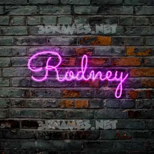 rodney in Pink Neon style - 3D name wallpaper rodney in Pink Neon style - 3D name wallpaper