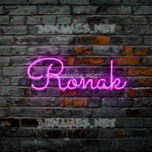 ronak in Pink Neon style - 3D name wallpaper ronak in Pink Neon style - 3D name wallpaper