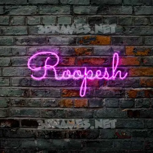 roopesh in Pink Neon style - 3D name wallpaper roopesh in Pink Neon style - 3D name wallpaper