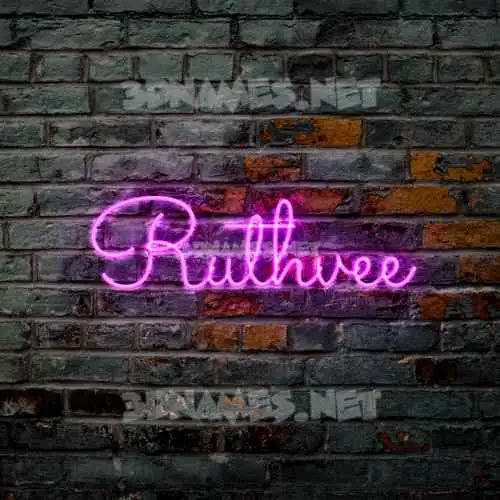 ruthvee in Pink Neon style - 3D name wallpaper ruthvee in Pink Neon style - 3D name wallpaper