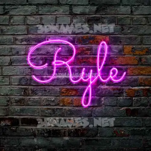 ryle in Pink Neon style - 3D name wallpaper ryle in Pink Neon style - 3D name wallpaper