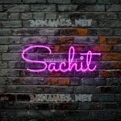 sachit in Pink Neon style - 3D name wallpaper sachit in Pink Neon style - 3D name wallpaper