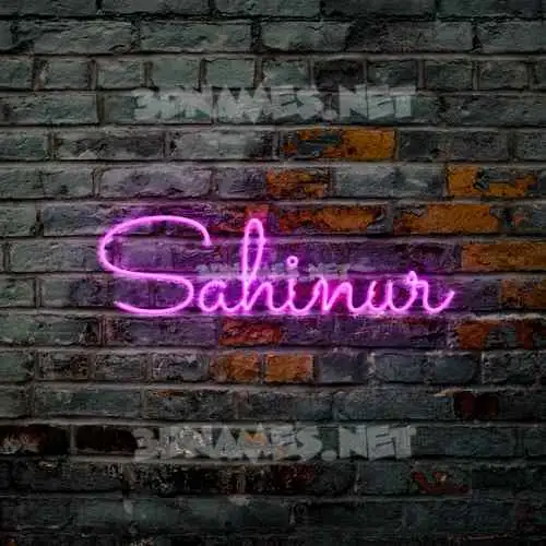 sahinur in Pink Neon style - 3D name wallpaper sahinur in Pink Neon style - 3D name wallpaper
