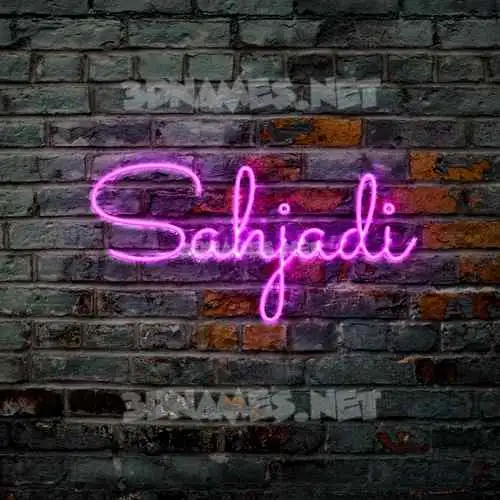 sahjadi in Pink Neon style - 3D name wallpaper sahjadi in Pink Neon style - 3D name wallpaper
