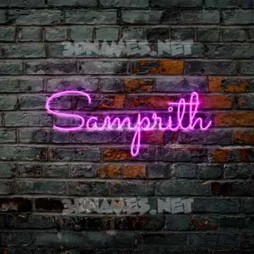 samprith in Pink Neon style - 3D name wallpaper samprith in Pink Neon style - 3D name wallpaper