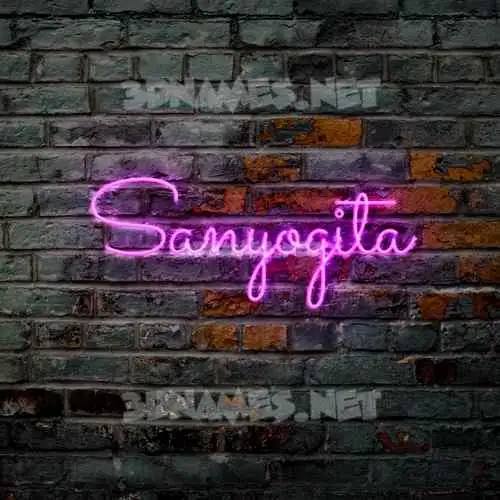 sanyogita in Pink Neon style - 3D name wallpaper sanyogita in Pink Neon style - 3D name wallpaper