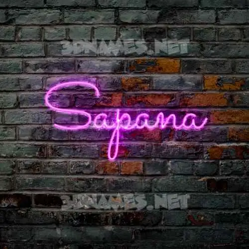 sapana in Pink Neon style - 3D name wallpaper sapana in Pink Neon style - 3D name wallpaper
