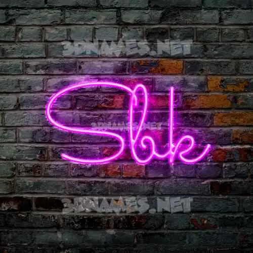 sbk in Pink Neon style - 3D name wallpaper sbk in Pink Neon style - 3D name wallpaper