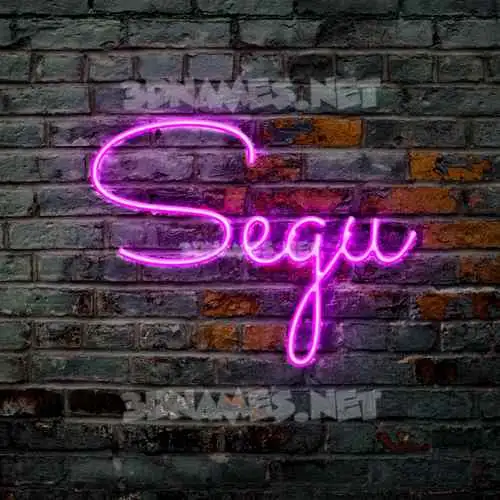 segu in Pink Neon style - 3D name wallpaper segu in Pink Neon style - 3D name wallpaper