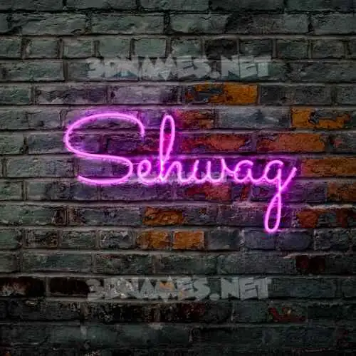 sehwag in Pink Neon style - 3D name wallpaper sehwag in Pink Neon style - 3D name wallpaper
