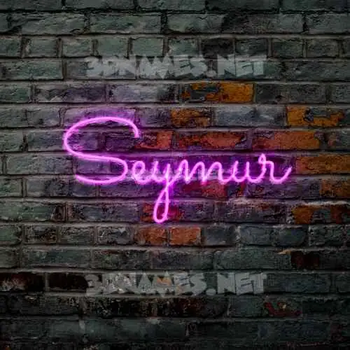 seymur in Pink Neon style - 3D name wallpaper seymur in Pink Neon style - 3D name wallpaper